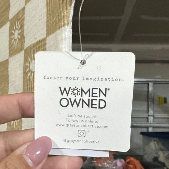 GAP Kids Tan Checkered One Piece - Picture 2 of 3